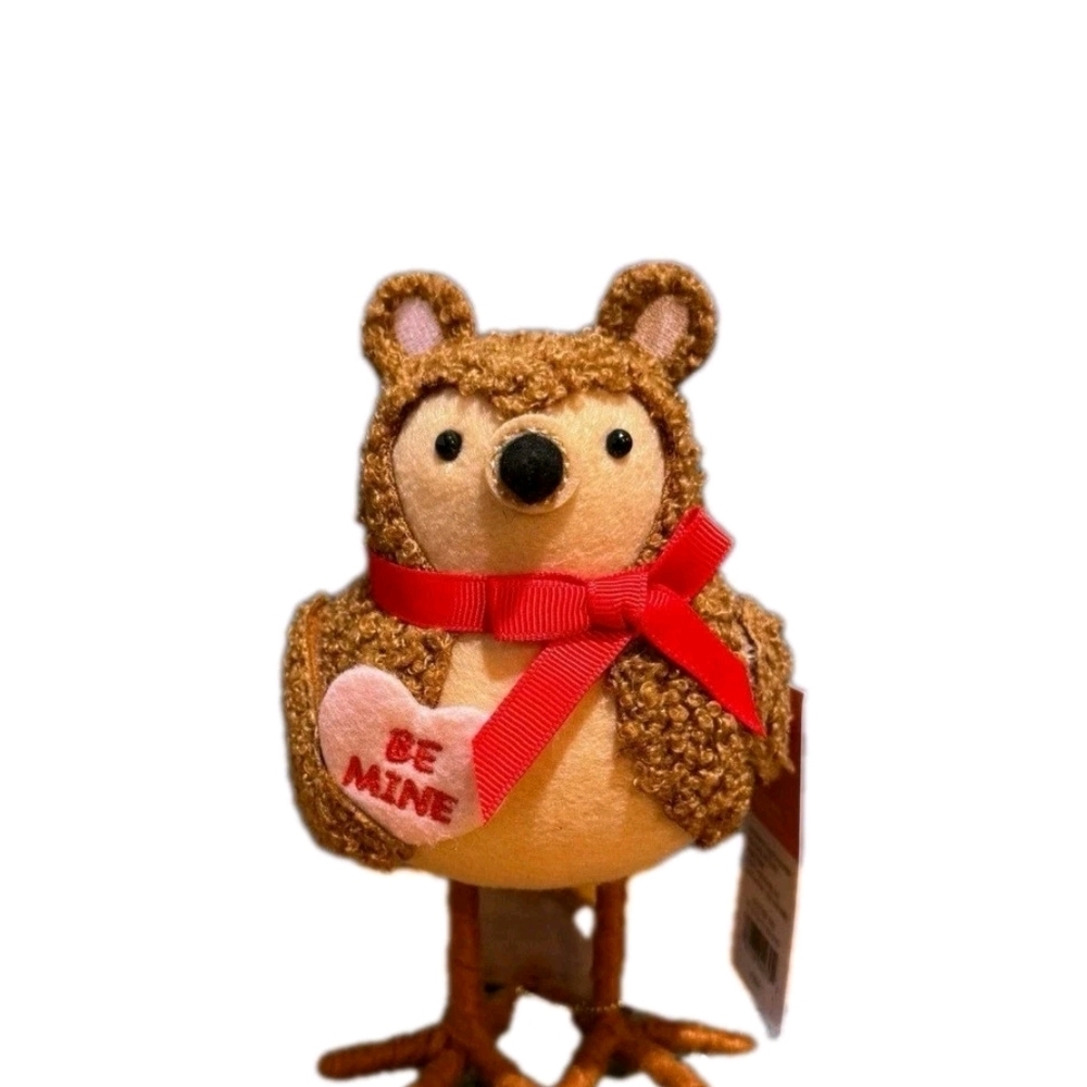 Target Spritz 2025 Valentine’s Day BUTTONS Teddy Bear‎ Featherly Friends Bird